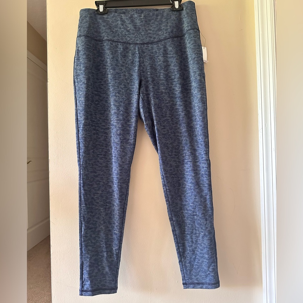 Talbots Blue Leggings with High Waist and Seamless Design, X - Picture 3 of 9